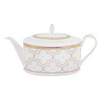 Чайник заварочный 1,3 л Noritake Trefolio Gold белый - 1 фото