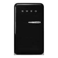 Холодильник 97х54,5 см SMEG 50’s Style FAB10LBL6 черный - 8 фото