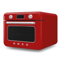 Мини-печь 50х50 см SMEG 50’s Style COF01RDEU красная - 8 фото