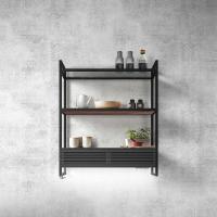 Настенная вытяжка 80 см Elica Feel Open Suite BL/F/80 черная - 4 фото