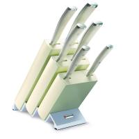 Нож поварской 16 см Wusthof Ikon Cream White - 3 фото