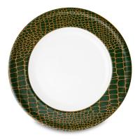 Набор обеденных тарелок Mix&Match Safari белый 6 пр - 2 фото