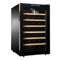 Винный шкаф на 28 бутылок Vinosafe VSF28AM черный - 1 фото