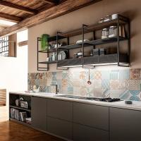 Настенная вытяжка 80 см Elica Feel Open Suite BL/F/80 черная - 6 фото