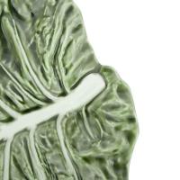 Блюдо 37х33 см Bordallo Pinheiro Cabbage - 5 фото