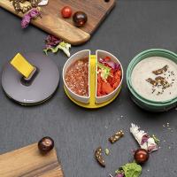 Ланч-бокс 12 см 0,8 л Smart Solutions Meals серый - 9 фото