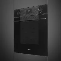 Электрический духовой шкаф 59,7 см Smeg Linea SF6100VB3 черный - 2 фото