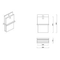 Модуль с разделочными досками 28х11,4 см Reginox Manhattan Slim - 4 фото