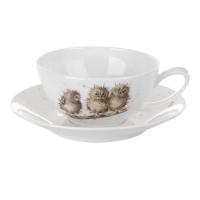 Кофейная пара Совы 300 мл Royal Worcester Забавная фауна - 2 фото
