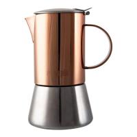 Гейзерная кофеварка 200 мл Kitchen Craft La Cafetière Edited Copper - 1 фото