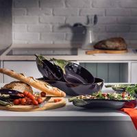 Салатник 35,5 см Bordallo Pinheiro Aubergine - 3 фото