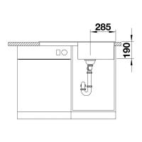 Кухонная мойка 86 см Blanco Zia 5 S белая - 2 фото