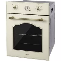 Электрический духовой шкаф 45 см Hiberg VM 4360 RY бежевый - 3 фото