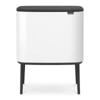 Мусорный бак 3х11 л Brabantia Bo Touch Bin белый - 1 фото