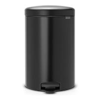 Мусорный бак с педалью 20 л Brabantia NewIcon черный - 1 фото