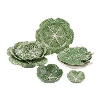 Блюдо 37х33 см Bordallo Pinheiro Cabbage - 7 фото