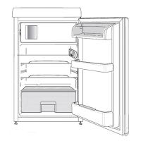 Холодильник однокамерный 96х55 см Smeg 50's Style FAB10RCR5 кремовый - 4 фото