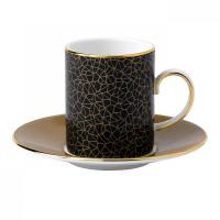 Набор кофейных пар 75 мл Wedgwood Arris 8 пр - 2 фото