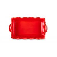Блюдо для запекания 26х15 см Esprit de cuisine Festonne красное - 2 фото