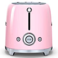 Тостер на 2 ломтика Smeg 50's Style TSF01PKEU розовый - 3 фото