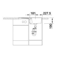 Кухонная мойка 78 см Blanco Zia 45 S белая - 2 фото