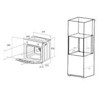 Электрический духовой шкаф 60 см Maunfeld EOEC.586B2 черный - 14 фото