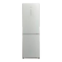 Холодильник 190х60 см Hitachi Stylish Bottom Freezer R-BG410PU6X GS серебристое стекло - 2 фото