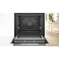 Духовой шкаф с СВЧ 60 см Bosch Serie 8 HMG776NB1 черный - 4 фото