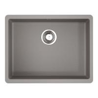Кухонная мойка 54 см Omoikiri Solidity Kata 54-U-GR leningrad grey - 1 фото