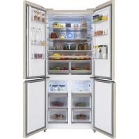 Холодильник French door  191,2х83,6 см Hiberg RFQ-600DX NFYm inverter бежевый - 3 фото