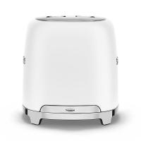 Тостер на 2 ломтика Smeg 50's Style TSF01WHMEU матовый белый - 8 фото