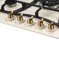 Газовая варочная панель 71 см Kuppersberg Classic FS 703 C Bronze бежевая - 3 фото