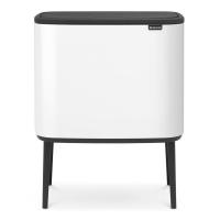 Мусорный бак 36 л Brabantia Bo Touch Bin белый - 1 фото