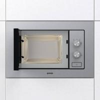 Встраиваемая микроволновая печь 59,5х38,2 см Gorenje Essential BM201EM1X стальная - 9 фото