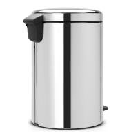 Мусорный бак с педалью 20 л Brabantia NewIcon стальной - 3 фото