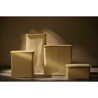 Корзина для белья 40х33 см 57 л Smart Solutions Neat Mid бежевая - 11 фото