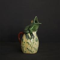 Кувшин 1,4 л Bordallo Pinheiro Frogs белый - 1 фото