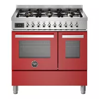 Варочный центр 89,5х60 см Bertazzoni Professional PRO96L2EROT красный - 1 фото