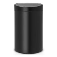 Мусорный бак 40 л Brabantia Touch Bin черный - 1 фото