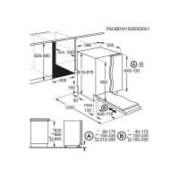 Посудомоечная машина 59,6 см Electrolux EEA17200L черная - 9 фото