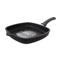 Сковорода-гриль алюминиевая квадратная 26х26 см AMT Frying Pans - 3 фото