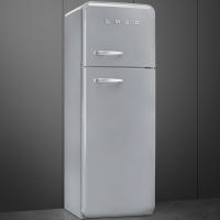 Холодильник двухкамерный 169х60 см Smeg 50's Style FAB30RSV5 серебристый - 2 фото