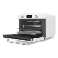 Мини-печь 50х50 см SMEG 50’s Style COF01WHEU белая - 14 фото