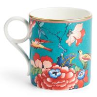 Кружка 240 мл Wedgwood Paeonia Blush зеленая - 2 фото