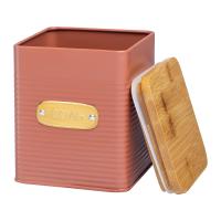 Банка для соли 1,7 л Smart Solutions Irmel красная - 6 фото