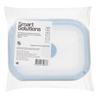 Контейнер складной 13,5х10,5 см 400 мл Smart Solutions голубой - 5 фото