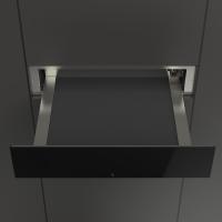 Шкаф для подогрева посуды 60х14 см Fulgor Milano Plano LWD 15 BK черный - 5 фото
