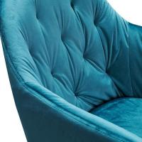 Стул-кресло 57х60х86 см ESF синее - 10 фото