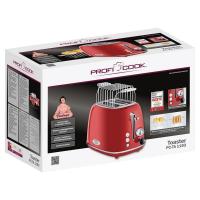 Тостер на 4 ломтика Profi Cook PC-TA 1193 красный - 9 фото