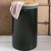 Бельевой бак 60 л Brabantia черный - 2 фото